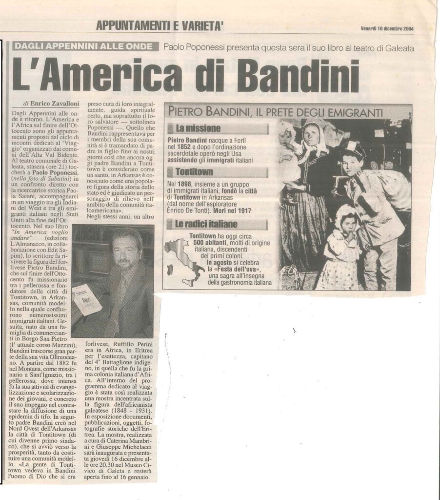 Il Resto del Carlino, 10.12.2004